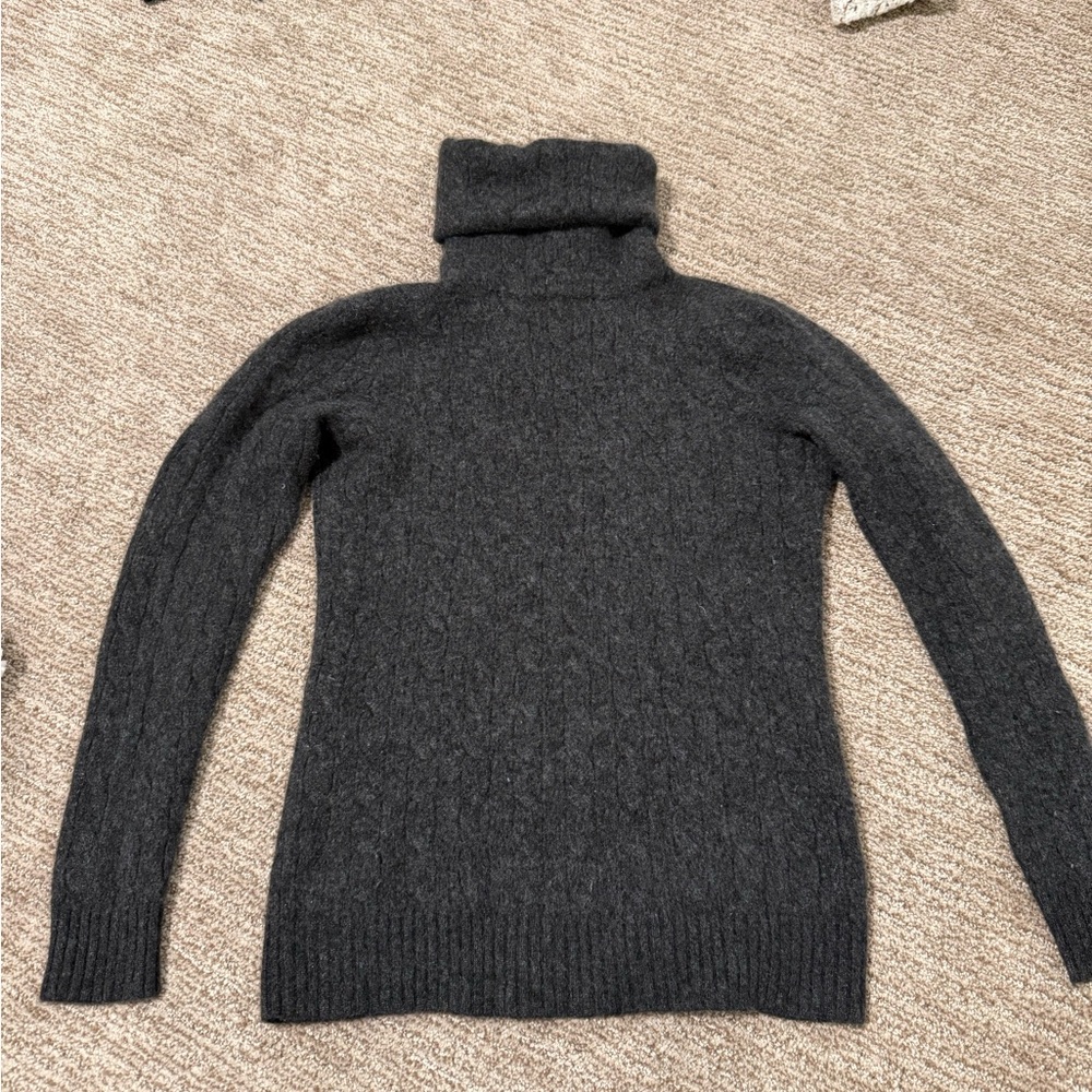 Polo by Ralph Lauren Gray 100% Cashmere Sweater